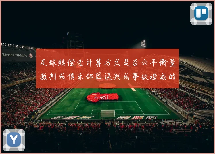 足球赔偿金计算方式是否公平衡量裁判或俱乐部因误判或事故造成的经济损失